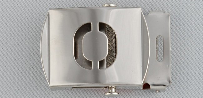 WN-141 INITIAL O MILITARY STYLE BELT BUCKLE