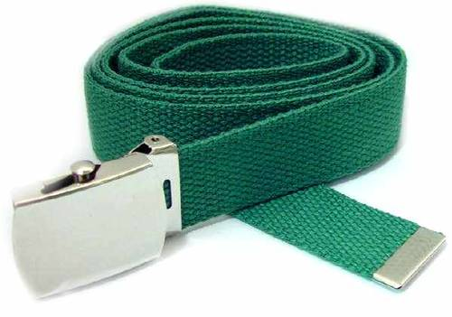 WN-40 KELLY GREEN 1.25 INCH MILITARY STYLE BELT WITH BUCKLE