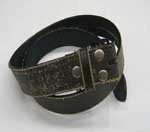WN-57 VINTAGE LEATHER STRAP BLACK, SMALL 31 to 33 WAIST