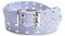 WN-56-C TWO HOLE CANVAS BELT - BABY BLUE, SMALL