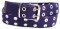 WN-56-C TWO HOLE CANVAS BELT - NAVY, XS