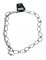 CH-23S SILVER OVALS CHAIN BELT MED-LG