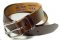 58", 1.25 Brown USA Made Top Grain Leather Belt